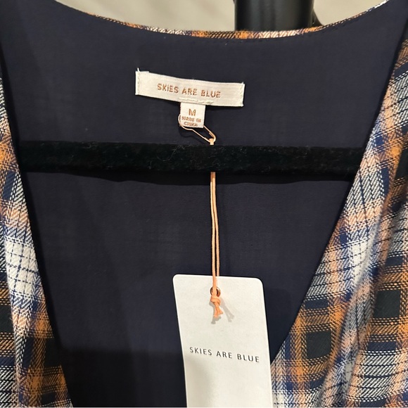 NWT Skies Are Blue cap sleeve tie dress - Picture 2 of 3